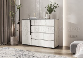 Комод 1 дверь 4 ящика (1200) Норд