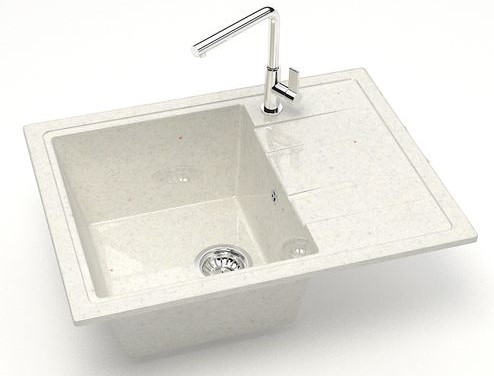 Мойка матовая из иск. камня модель 150